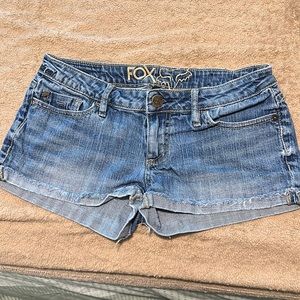 Fox racing Jean shorts